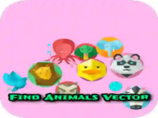 Find Animals Vector – kostenloses Online-Spiel