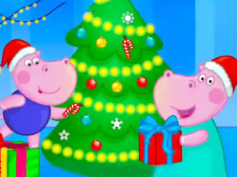 Hippo Christmas Calendar – kostenloses Online-Spiel