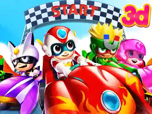 Cartoon Racing 3D – kostenloses Online-Spiel