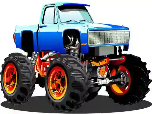 Monster Truck Puzzle – kostenloses Online-Spiel