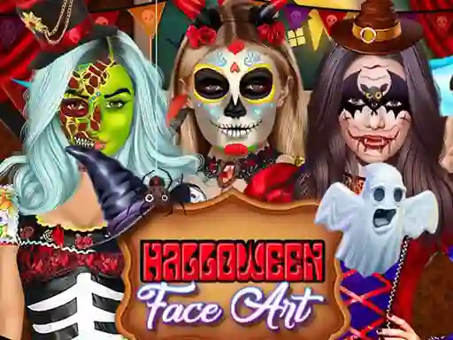 Kylie Jenner Halloween Face Art – kostenloses Online-Spiel