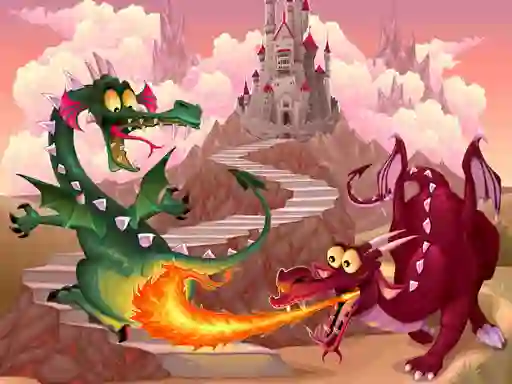 Fairy Tale Dragons Memory – kostenloses Online-Spiel
