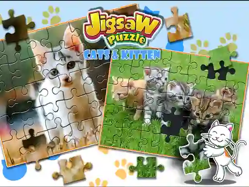Jigsaw Puzzle Cats & Kitten – kostenloses Online-Spiel