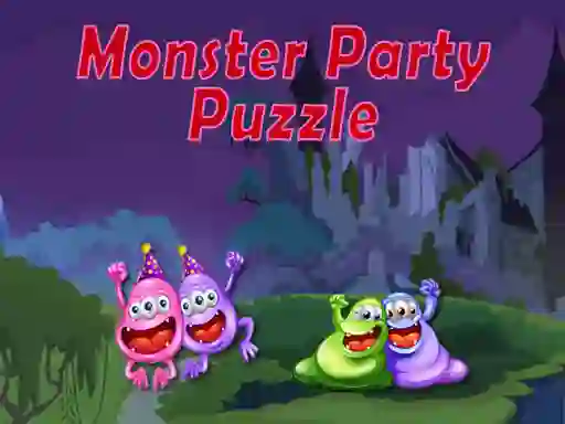 Monster Party Puzzle – kostenloses Online-Spiel