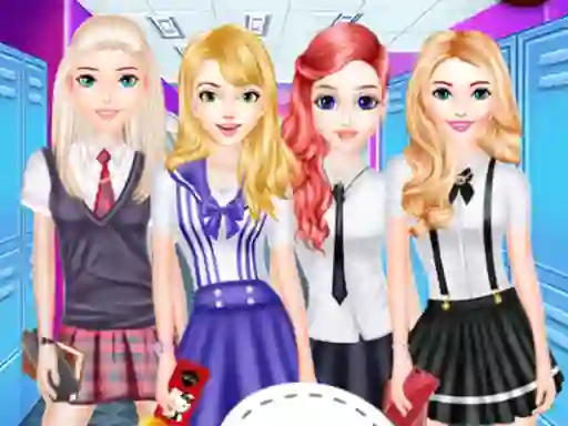 Girls School Fashion – kostenloses Online-Spiel