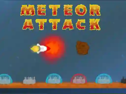 Meteor Attack – kostenloses Online-Spiel