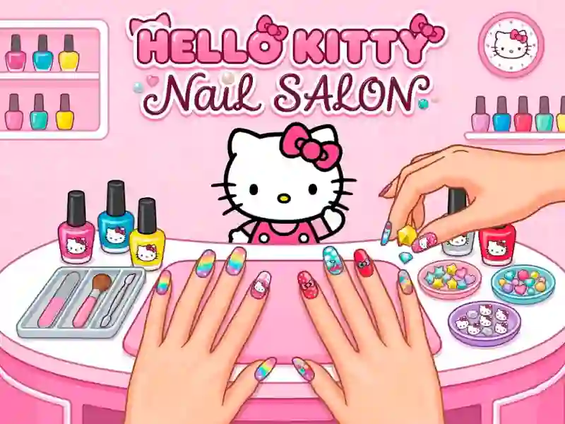 Hello Kitty Nail Salon – kostenloses Online-Spiel