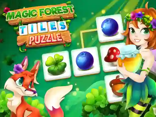 Magic Forest Tiles Puzzle – kostenloses Online-Spiel