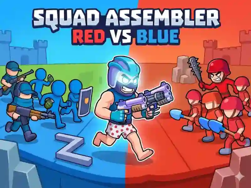 Squad Assembler Red Vs Blue – kostenloses Online-Spiel