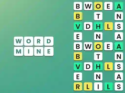 Word Mine – kostenloses Online-Spiel