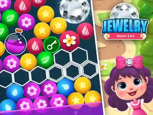 Jewelry Match 3 Kit – kostenloses Online-Spiel