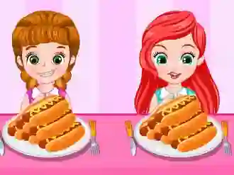 Princess Hotdog Eating Contest – kostenloses Online-Spiel