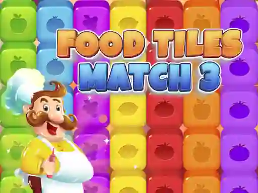 Food Tiles Match 3 – kostenloses Online-Spiel
