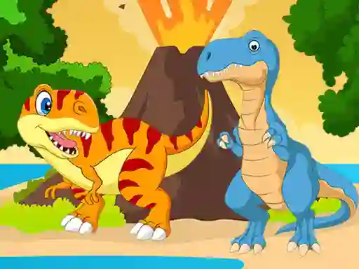 Dino Jigsaw – kostenloses Online-Spiel