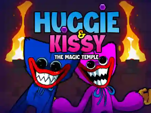 Huggie & Kissy The Magic Temple – kostenloses Online-Spiel