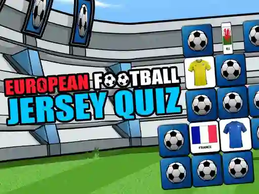 European Football Jersey Quiz – kostenloses Online-Spiel