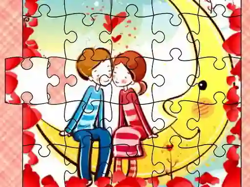 Loving Couple Jigsaw – kostenloses Online-Spiel