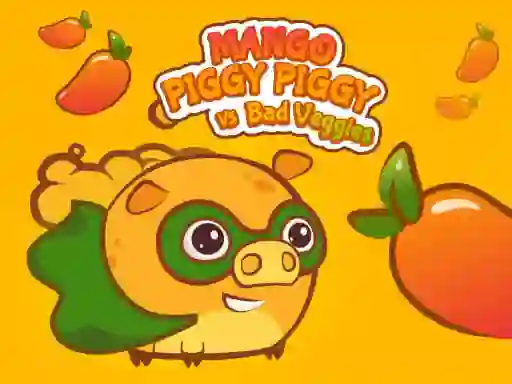 Mango Piggy Piggy vs Bad Veggies – kostenloses Online-Spiel