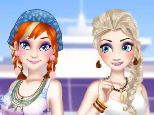 Ella and Anna Spring Break – kostenloses Online-Spiel