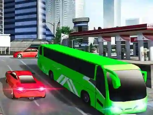Bus Driving 3d Simulator – kostenloses Online-Spiel