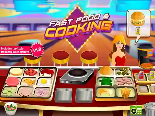 Fast Food & Cooking – kostenloses Online-Spiel