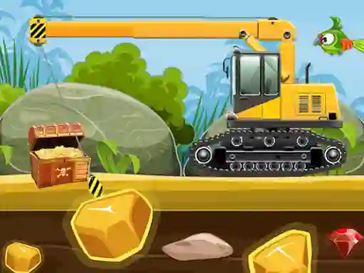 Gold Truck Crane – kostenloses Online-Spiel