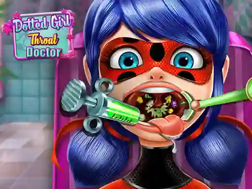 Dotted Girl Throat Doctor – kostenloses Online-Spiel