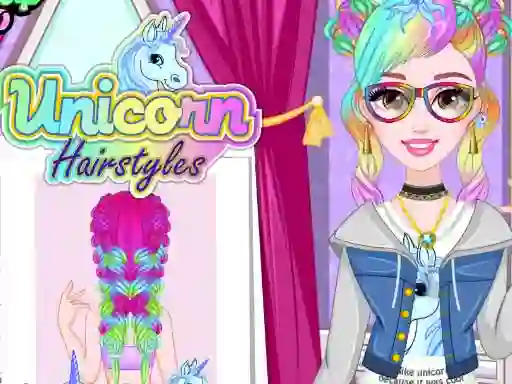 Unicorn Hairstyles – kostenloses Online-Spiel