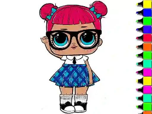 Easy Kids Coloring Lol – kostenloses Online-Spiel