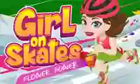Girl on Skates: Flower Power – kostenloses Online-Spiel