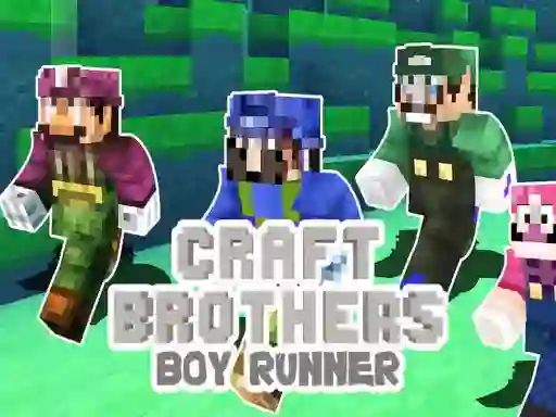Craft Bros Boy Runner – kostenloses Online-Spiel