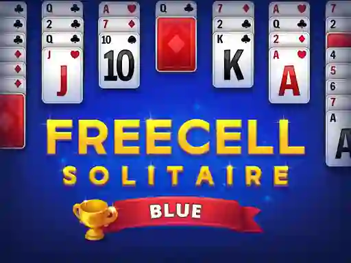 Freecell Solitaire Blue – kostenloses Online-Spiel