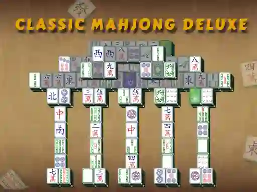 Mahjong Classic Deluxe – kostenloses Online-Spiel
