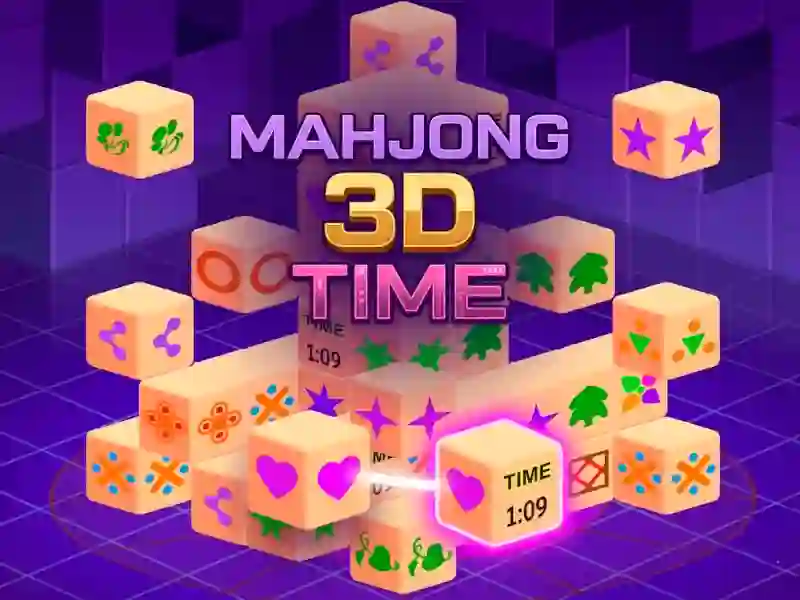 Mahjong 3D Time – kostenloses Online-Spiel