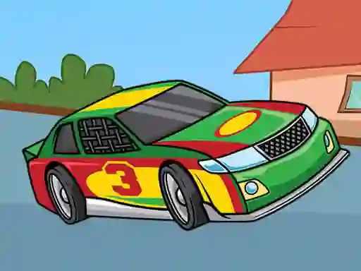 Speed Cars Jigsaw – kostenloses Online-Spiel