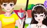 Romantic Spring Couple – kostenloses Online-Spiel