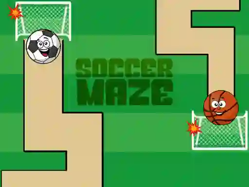 Soccer Maze – kostenloses Online-Spiel