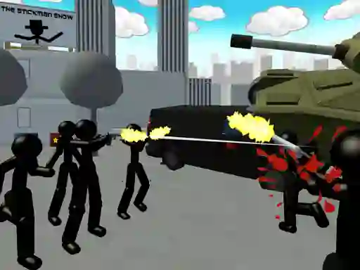 Stickman City Shooting 3d – kostenloses Online-Spiel
