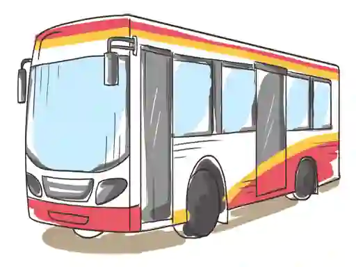 Cartoon Bus Slide – kostenloses Online-Spiel