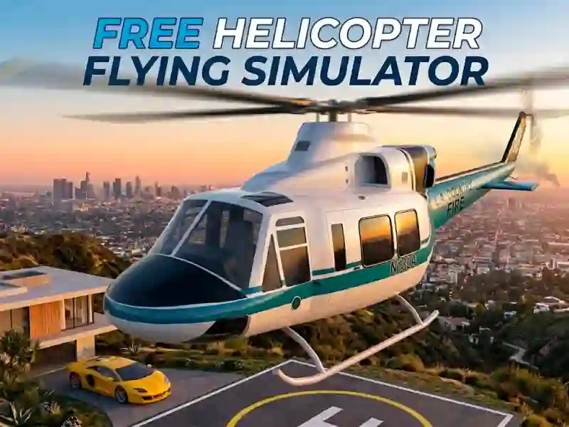 Free Helicopter Flying Simulator – kostenloses Online-Spiel