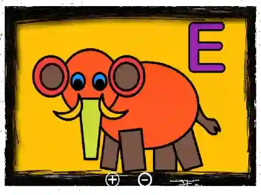 Easy Kids Coloring Letters – kostenloses Online-Spiel