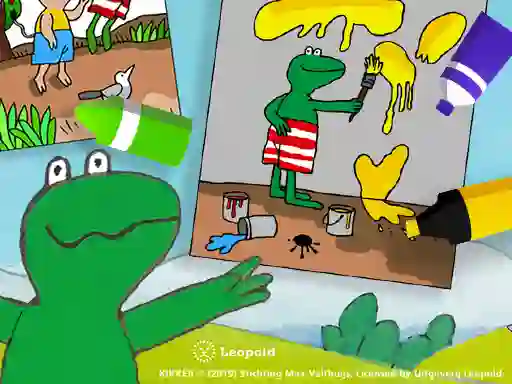 Coloring Kikker – kostenloses Online-Spiel