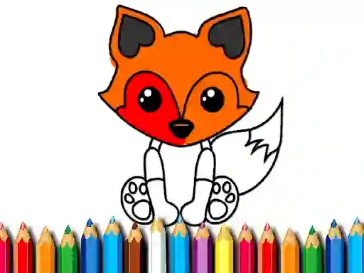 Fox Coloring Book – kostenloses Online-Spiel