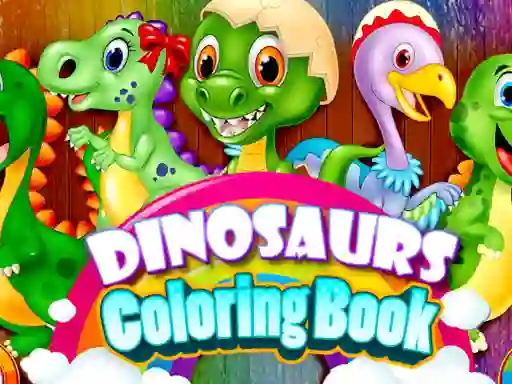 Dinosaurs Coloring Book – kostenloses Online-Spiel