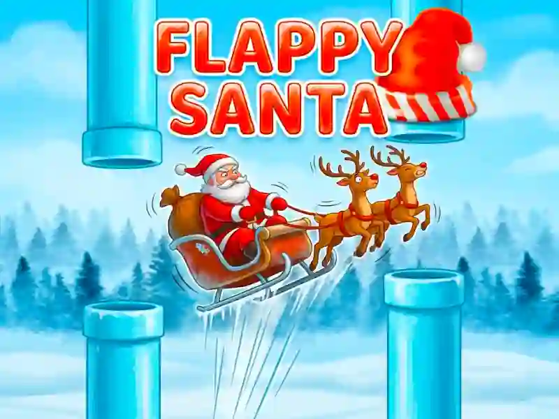 Flappy Santa – kostenloses Online-Spiel