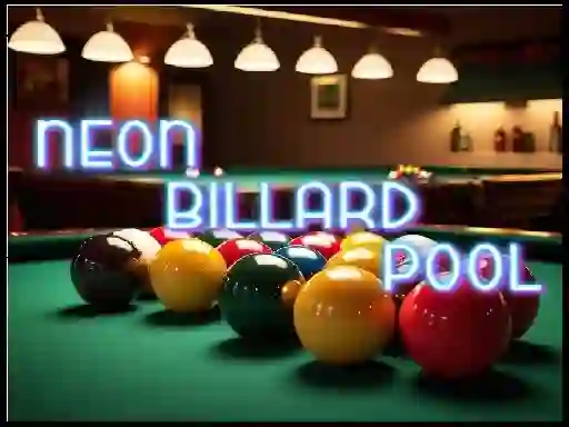 Neon Billard Pool – kostenloses Online-Spiel