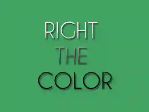 Right the Color – kostenloses Online-Spiel