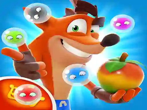 Crash Bandicoot Bubbles – kostenloses Online-Spiel