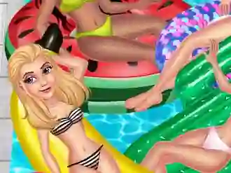 Princess Pool Party Floats – kostenloses Online-Spiel