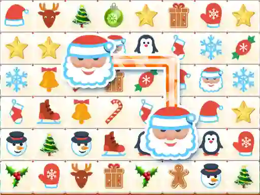 Onet Winter Christmas Mahjong – kostenloses Online-Spiel